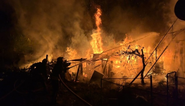 На Одещині через атаки РФ постраждали двоє людей, спалахнула пожежа в заповіднику