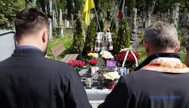 У Львові вшанували пам'ять Ірини Фаріон / Фото: Ігор Федик, Укрінформ