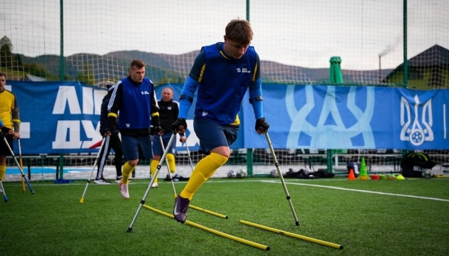 Визначився склад збірної України з ампфутболу на перший збір сезону