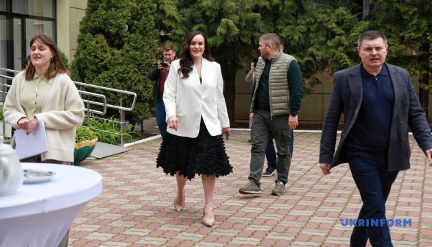 Бережна презентувала проєкт «Тисячовесна» в Одесі