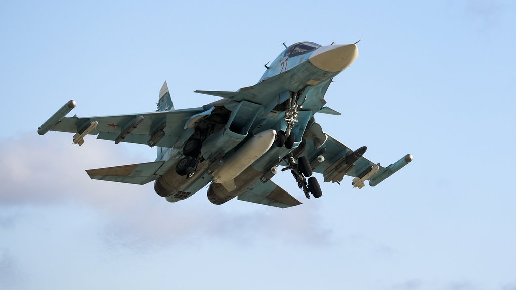 Фронтовий винищувач-бомбардувальник Су-34