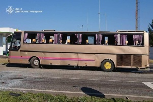 Explosion near gas station in Dnipropetrovsk region: Children from damaged bus evacuated to Zatyshne community