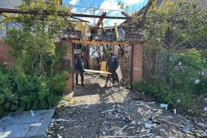 Russian attack damages 35 houses in suburbs of Chornomorsk