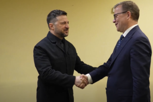 Zelensky discusses strengthening air defense with Finnish PM