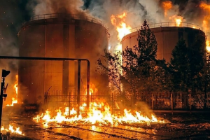  Nach russischem Drohnenangriff: Sonnenblumenöl verschmutzt Meer vor Tschernomorsk 