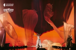 Leléka realiza su primer ensayo en el escenario principal de Eurovisión