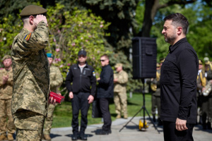 Зеленський привітав воїнів-піхотинців і анонсував для них нові контракти