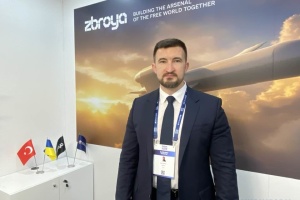 На стенді Української ради зброярів найбільший інтерес викликають дрони-перехоплювачі - виконавчий директор