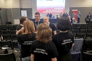 Союз журналістів Росії виключили з Міжнародної федерації