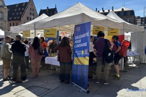 Українські асоціації взяли участь у Європейському ярмарку в Страсбурзі