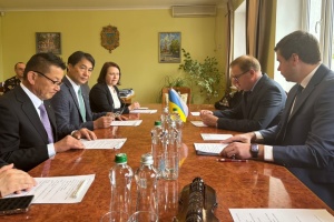 Перший з 2022 року візит японської місцевої влади до України: делегація Камеоки відвідала Трускавець