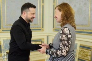 Ukraine's president, Spain's parliamentary speaker discuss defense cooperation
