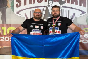 Ветеран з Тернопільщини здобув два золота Євро з богатирського багатоборства