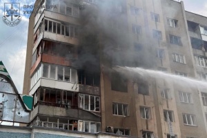 У Франківську внаслідок дронової атаки РФ поранені четверо людей