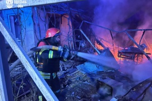 Houses and port infrastructure damaged in Odesa region following Russian attack; casualties reported