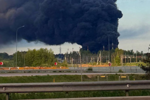 Fires break out at oil loading station, science park, and Sheremetyevo Airport in the Moscow region following drone attack