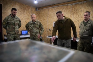 Syrskyi visits Khartia unit in Southern Slobozhanshchyna region 