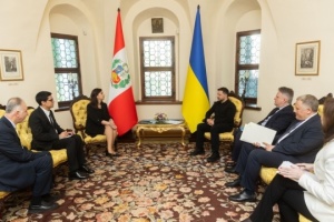 Zelensky receives credentials from ambassadors of Panama, Mongolia, Peru