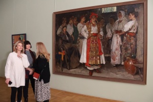 Федір Кричевський: музи і родичі з картин першого ректора Академії мистецтв
