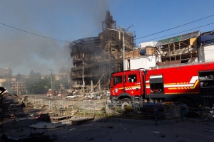 У Києві через масовану російську атаку 24 травня пошкоджені близько 300 обʼєктів - Зеленський