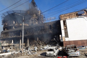 Death toll from massive attack on Kyiv rises to two, 56 injured