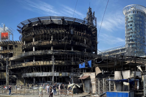 Massive Russian attack on Kyiv on May 24 damages around 300 sites – Zelensky 