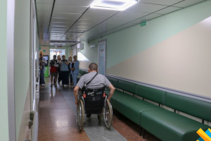 У Житомирі відділення екстреної меддопомоги після реконструкції стало безбар’єрним