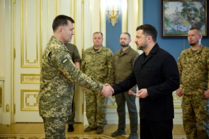 Зеленський вручив нагороди військовим Держспецзв’язку