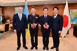 「ウクライナ支援の日本の姿勢に揺らぎはない」＝小泉防衛相、ルトヴィノフ駐日ウクライナ大使と会談 