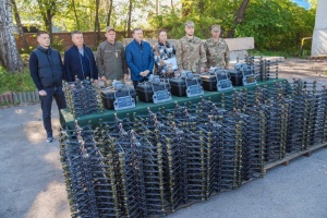 Вінницька громада передала бригаді тероборони ще понад 400 дронів