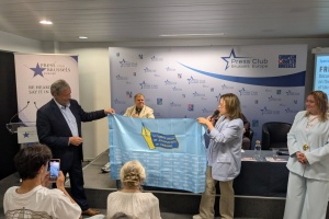 У Брюсселі показали документальний фільм про викрадених Росією українських журналістів