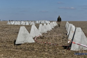 National Guard demonstrates construction of defense system in Kharkiv region