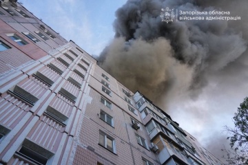 Zwei Tote nach russischen Drohnenangriff auf Saporischschja