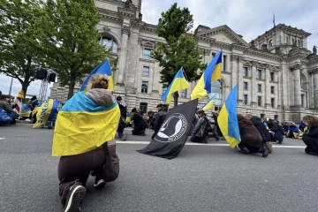 In Berlin, people honor memory of Ukrainian victims of World War II 