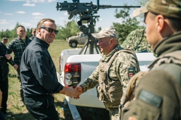 Pistorius visits Ukrainian air defense positions