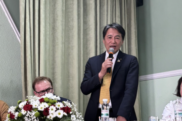 桂川亀岡市長、ウクライナ西部を訪問