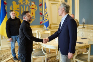 Zelensky, Fedorov meet CEO of American company Palantir to discuss defense cooperation