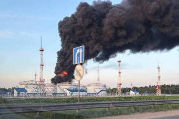 Defense Forces strike military-industrial complex object and several oil facilities in Moscow region