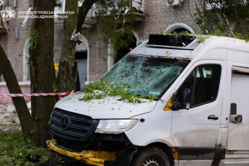 Russian strikes hit Dnipropetrovsk region, 26 injured