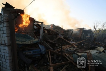 Russian strikes on Kharkiv and Kharkiv region leave two killed, 12 injured
