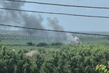 Damage to Russian air defense system recorded near Mariupol 