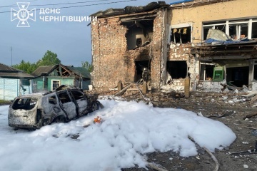 Casualty toll from Russian strike on Pryluky rises to four, 30 injured