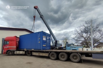 Czech Republic donates 25 mobile water purification stations to Dnipro communities