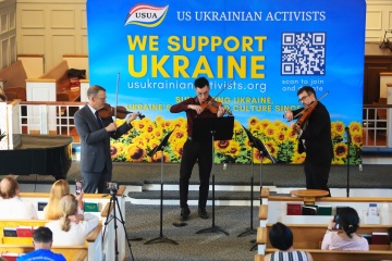 Charity concert in U.S. raises USD 4,000 for Ukrainian children