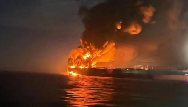 Defense Forces strike two vessels of Russian shadow fleet at Novorossiysk Port entrance
