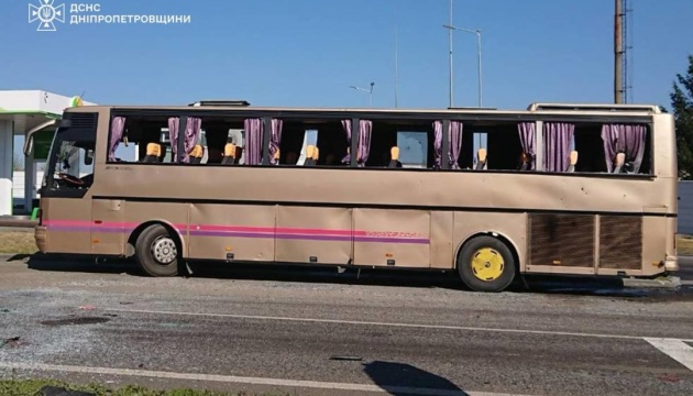Explosion near gas station in Dnipropetrovsk region: Children from damaged bus evacuated to Zatyshne community