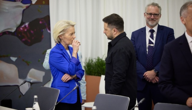 Зеленський обговорив із фон дер Ляєн європейський пакет підтримки