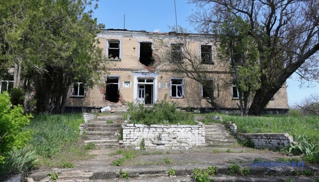 Село Велика Комишуваха Харківської області на початку повномасштабного вторгнення опинилося на лінії зіткнення / Фото: В'ячеслав Мадієвський, Укрінформ
