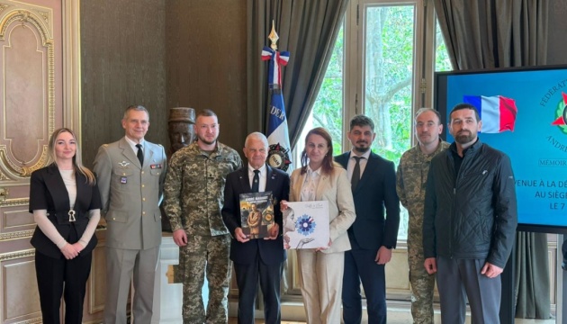 Українська делегація працює у Франції над розвитком ветеранського партнерства