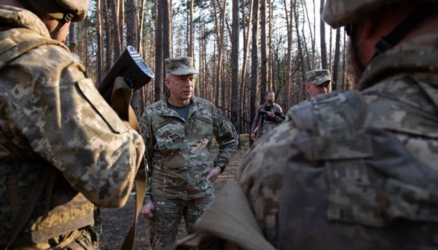 Сирський перевірив підготовку бійців 225-го штурмового полку